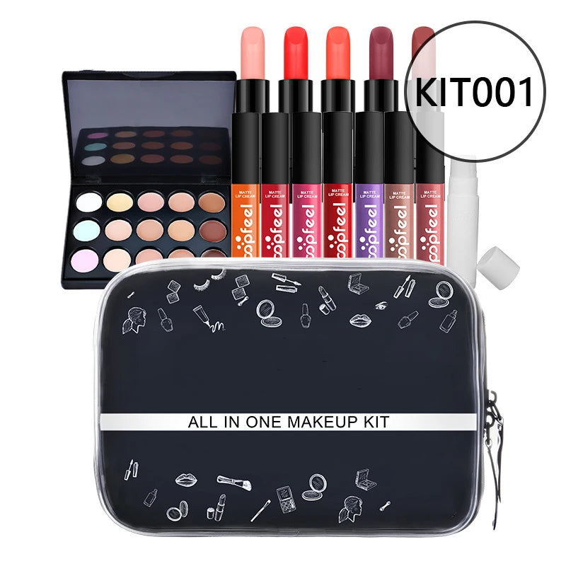 20 Styles New Arrival 20 Different Styles POPFEEL ALL in ONE Full Professional Makeup Kit for Girl