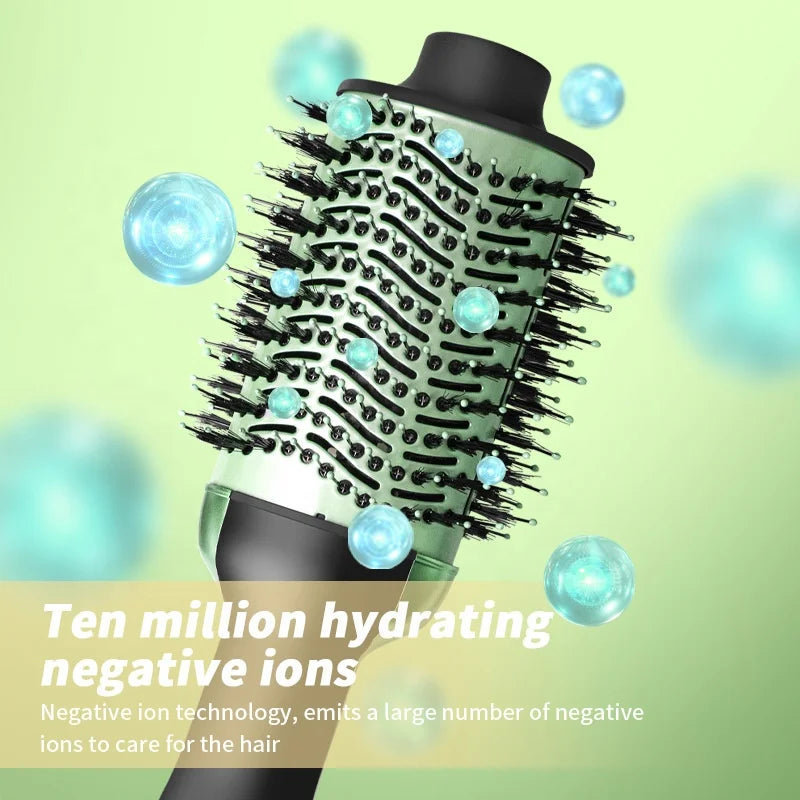 Portable 3 in 1 Hairstyle Hair Dryer Curler 1000W DC Motor  Hot air Blow Dry Brush All-in-one Hair & Volumizer