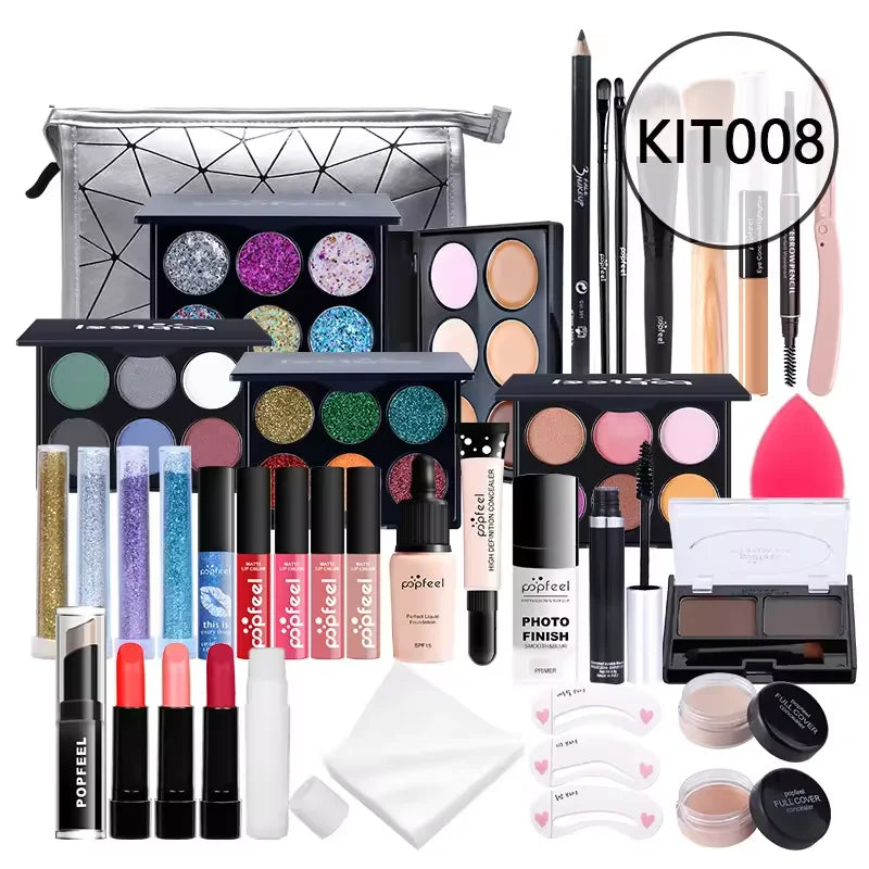 20 Styles New Arrival 20 Different Styles POPFEEL ALL in ONE Full Professional Makeup Kit for Girl