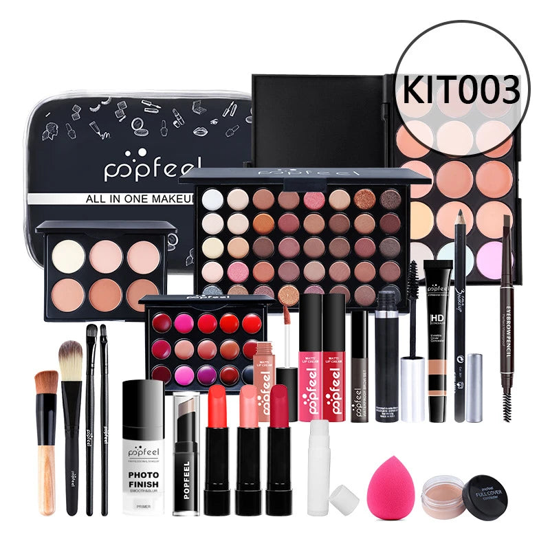 20 Styles New Arrival 20 Different Styles POPFEEL ALL in ONE Full Professional Makeup Kit for Girl