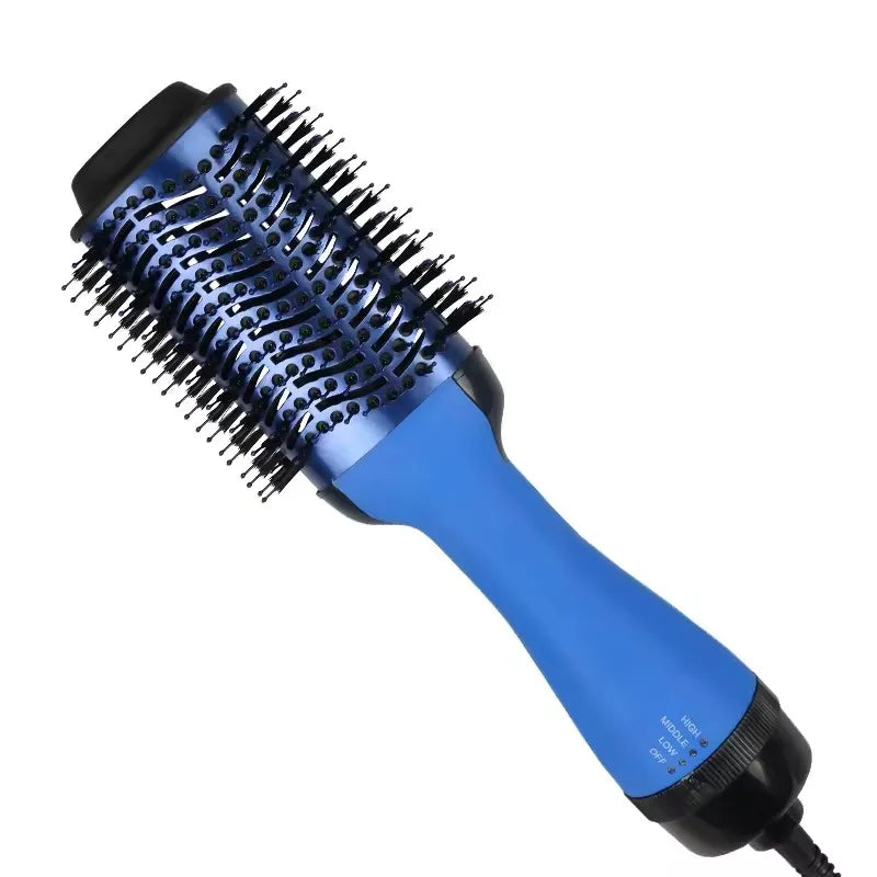 Beauty Merry 3 in 1 Ceramic Ionic Styling Hot Air Brush Volumizer Blowout One Step Hair Dryer Blow Dry Brush Styler