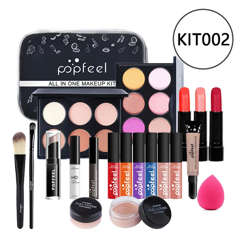 20 Styles New Arrival 20 Different Styles POPFEEL ALL in ONE Full Professional Makeup Kit for Girl
