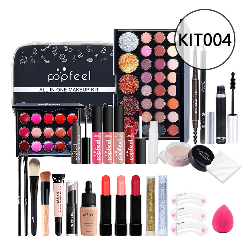 20 Styles New Arrival 20 Different Styles POPFEEL ALL in ONE Full Professional Makeup Kit for Girl