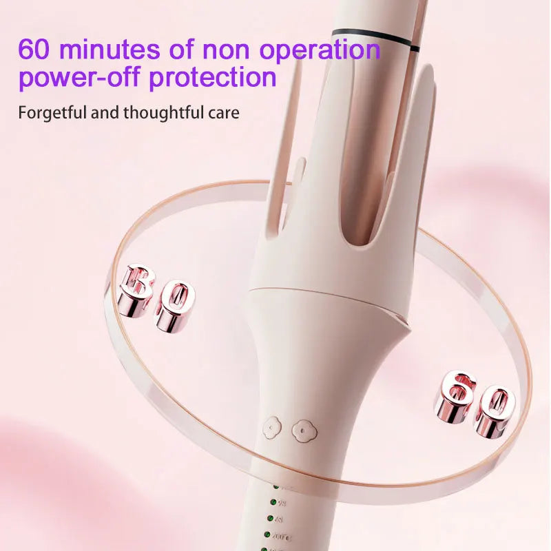 4in1 Easy to Use Automatic Rechargeable Wand Automatic Rotating Hair Curler