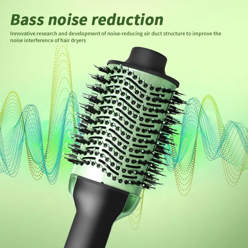 Portable 3 in 1 Hairstyle Hair Dryer Curler 1000W DC Motor  Hot air Blow Dry Brush All-in-one Hair & Volumizer