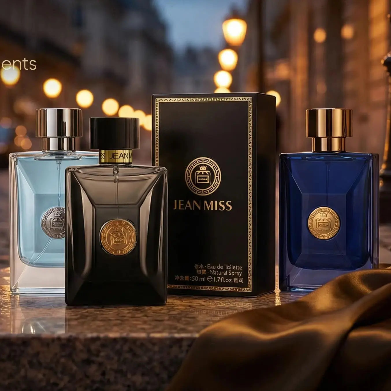 Luxury 50ml Men's Perfume Floral/Woody/Fruity Scent Long-Lasting Modern Spray OEM Brand Original Fragrance 24-Hour Service Stock