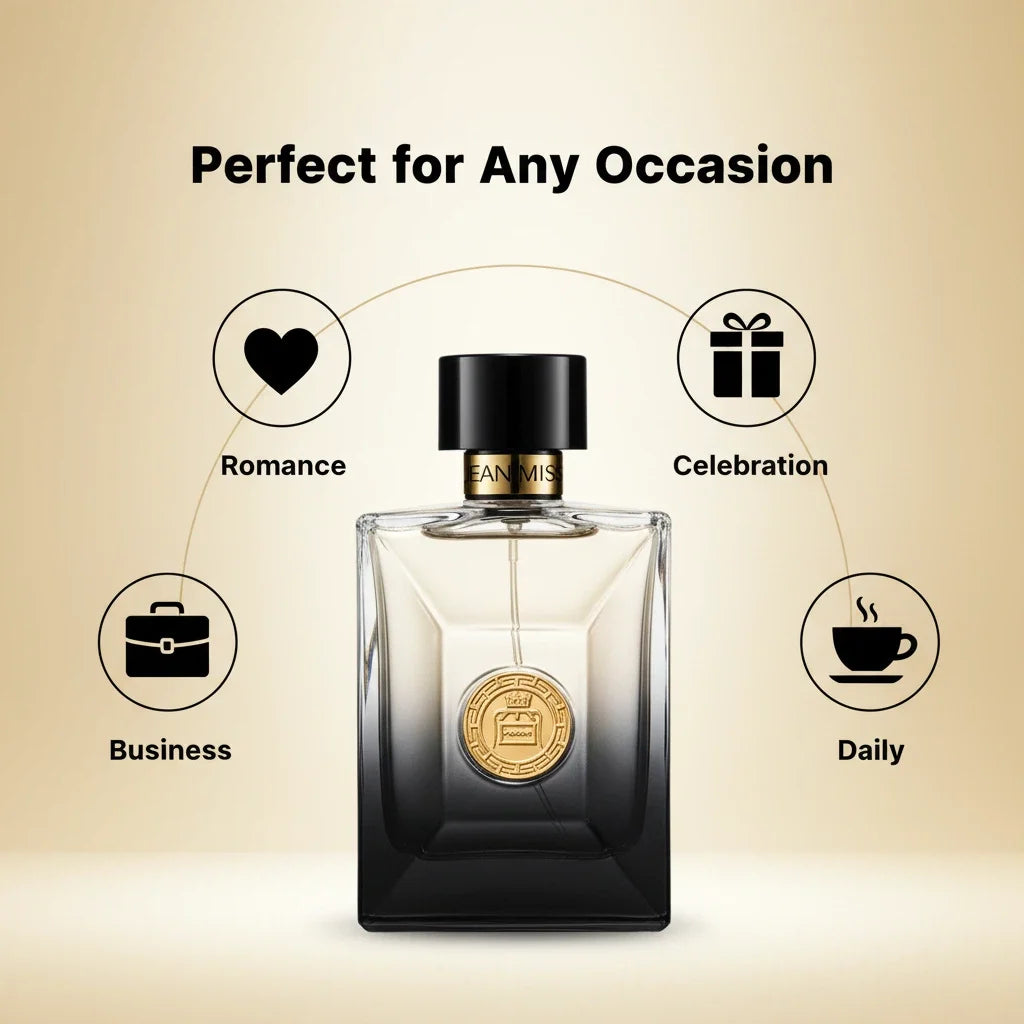 Luxury 50ml Men's Perfume Floral/Woody/Fruity Scent Long-Lasting Modern Spray OEM Brand Original Fragrance 24-Hour Service Stock