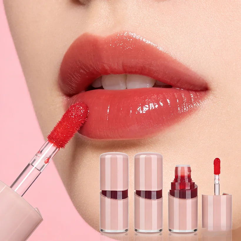 4 Colors Waterproof Long Lasting Makeup Peel Off Lip Stain Lipgloss Lint Vendor Luxury Peeling off Lipstick