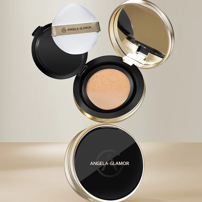 AG Cosmetics Lightweight Cushion Foundation Waterproof Long-Lasting Natural Cream Sunscreen SPF 30 Oil-Control Concealer Makeup