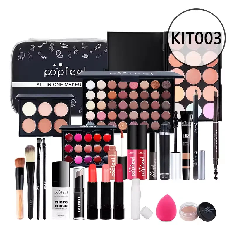 20 Styles New Arrival 20 Different Styles POPFEEL ALL in ONE Full Professional Makeup Kit for Girl