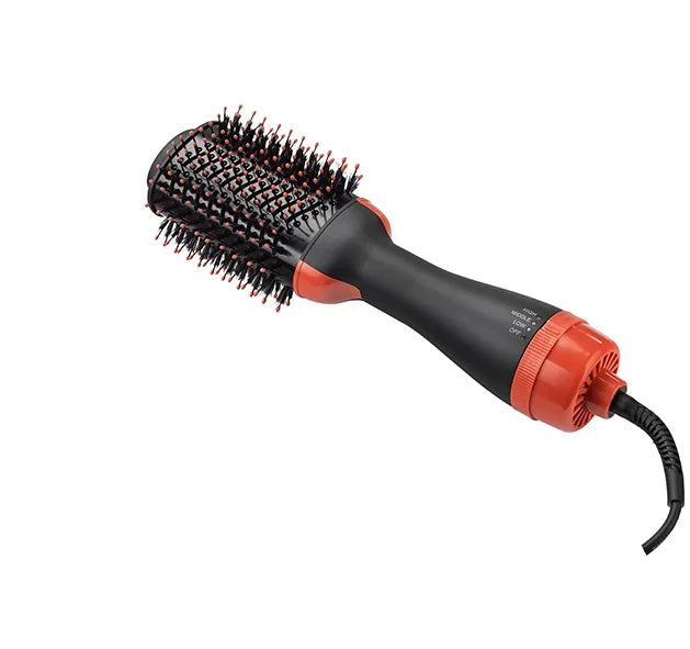 Beauty Merry 3 in 1 Ceramic Ionic Styling Hot Air Brush Volumizer Blowout One Step Hair Dryer Blow Dry Brush Styler