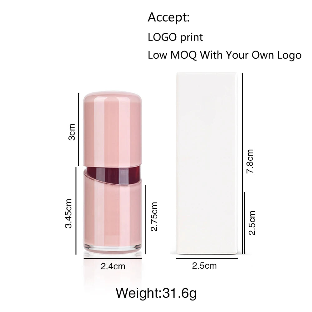 4 Colors Waterproof Long Lasting Makeup Peel Off Lip Stain Lipgloss Lint Vendor Luxury Peeling off Lipstick