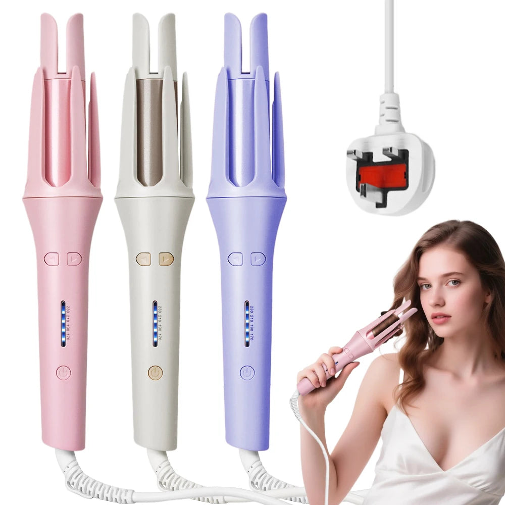 Anti-Scald Auto Hair Curler Rotating Curling Wand Hair Styling Tool