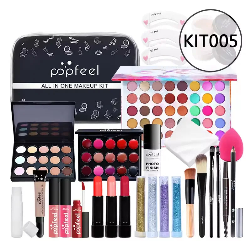 20 Styles New Arrival 20 Different Styles POPFEEL ALL in ONE Full Professional Makeup Kit for Girl