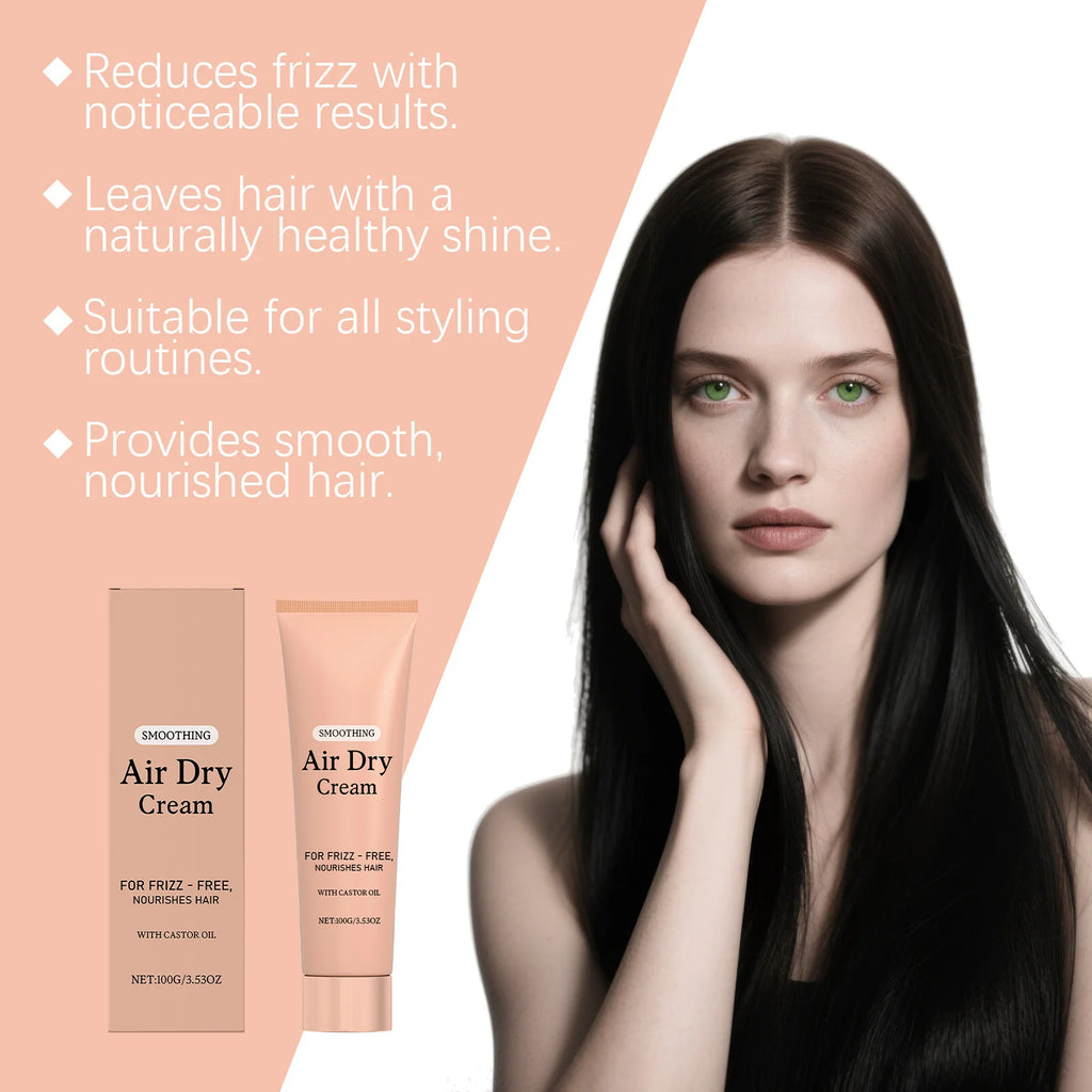 Hair Smoothing Care Cream Daily Nourish Dry Frizzy Hair Soft Shiny Smooth Lightweight Manageable Hair Conditioner For Daily Use