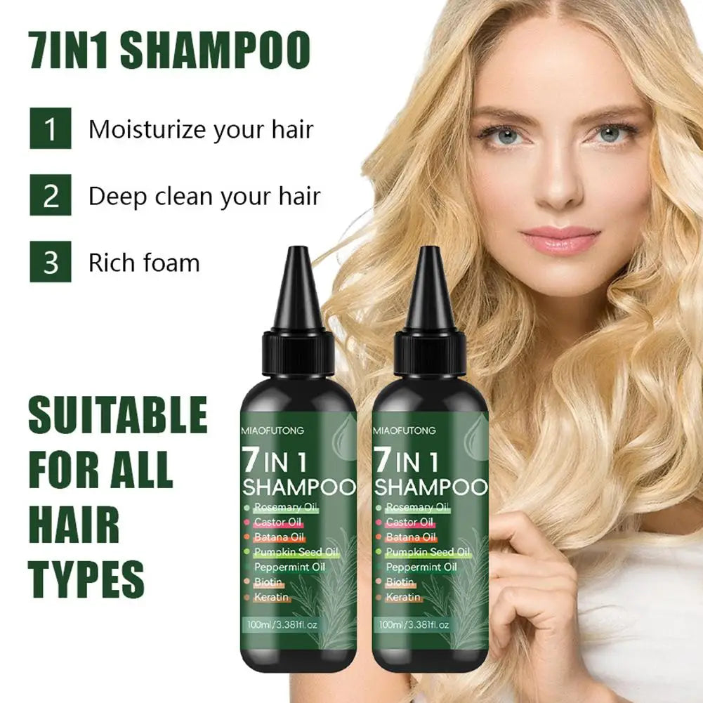 Hair Growth Shampoo,Strengthening Shampoo,nourishing,repair Damaged Hair,deep Cleansing And Reducing Breakage Hair Care Shampoo
