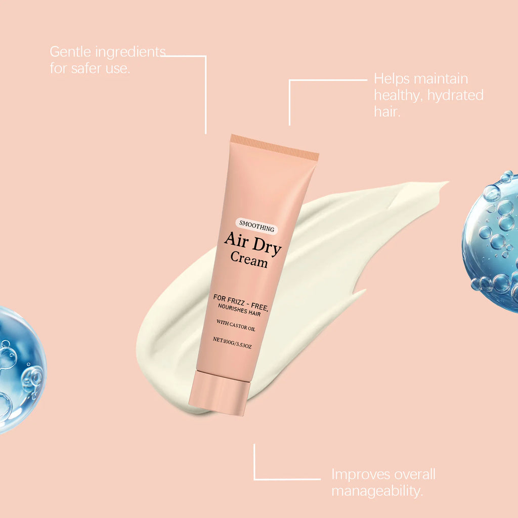 Hair Smoothing Care Cream Daily Nourish Dry Frizzy Hair Soft Shiny Smooth Lightweight Manageable Hair Conditioner For Daily Use